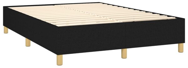 Box spring postel s matrací černá 140 x 190 cm textil 3137471