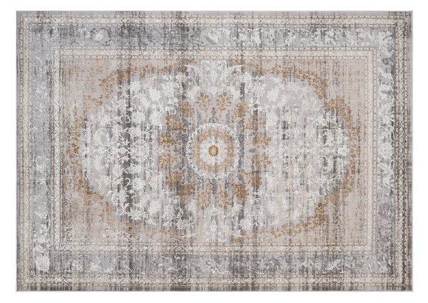 Makro Abra Klasický kusový koberec HERA TP58D světle šedý Rozměr: 80x150 cm