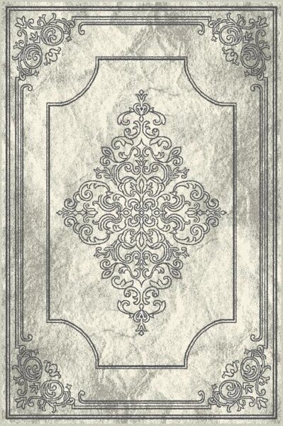 Kusový koberec vlněný Agnella Isfahan M Astan Popiel šedý Rozměr: 160x240 cm