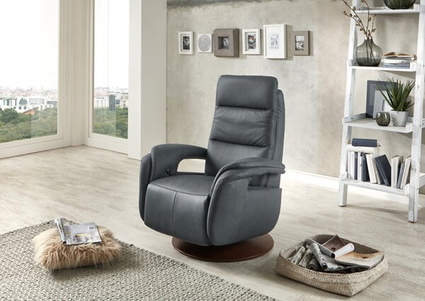 Sedací souprava COMET_varianta "3+2,5"_kůže Vivre steel