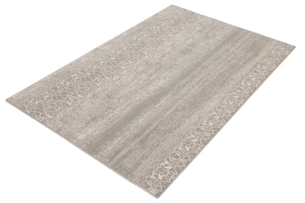 Běhoun vlněný Agnella Isfahan M Ladan Antracyt šedý Šíře: 80 cm