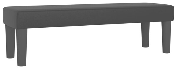 Box spring postel s matrací černá 140 x 190 cm umělá kůže 3137539