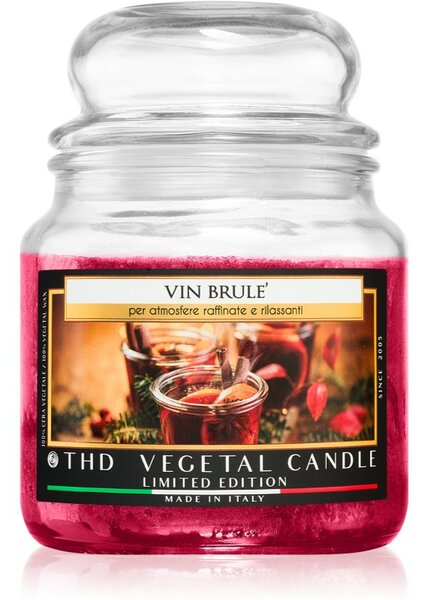 THD Vegetal Vin Broule' vonná svíčka 400 g