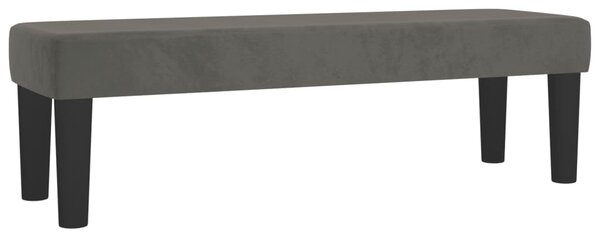 Box spring postel s matrací tmavě šedá 160x200 cm samet 3137912