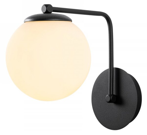Opviq Nástěnná lampa Daisy černá