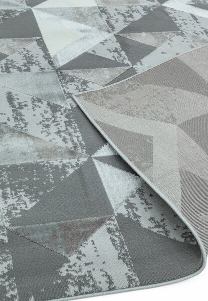 Šedý koberec Volter Flag Silver Rozměry: 120x170 cm