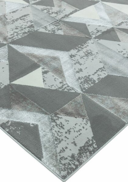 Šedý koberec Volter Flag Silver Rozměry: 120x170 cm