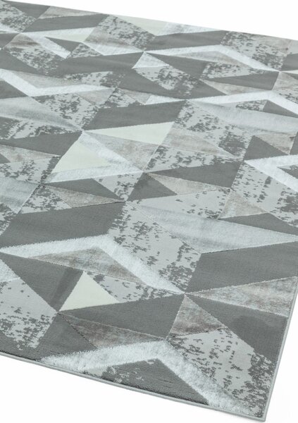Šedý koberec Volter Flag Silver Rozměry: 120x170 cm