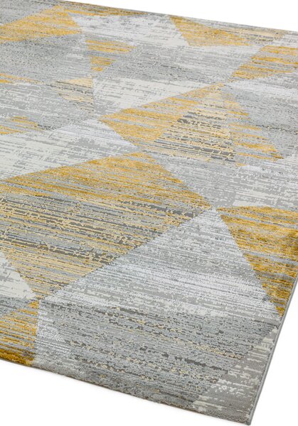 Žlutý koberec Volter Block Yellow Rozměry: 120x170 cm