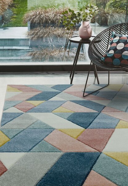 Barevný koberec Furla Rhombus Multi Rozměry: 80x150 cm