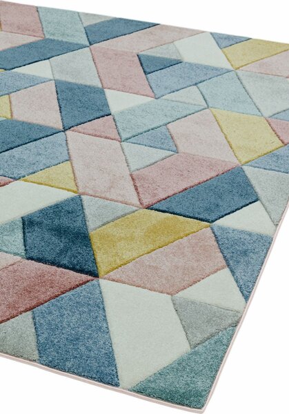 Barevný koberec Furla Rhombus Multi Rozměry: 80x150 cm