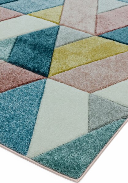 Barevný koberec Furla Rhombus Multi Rozměry: 80x150 cm