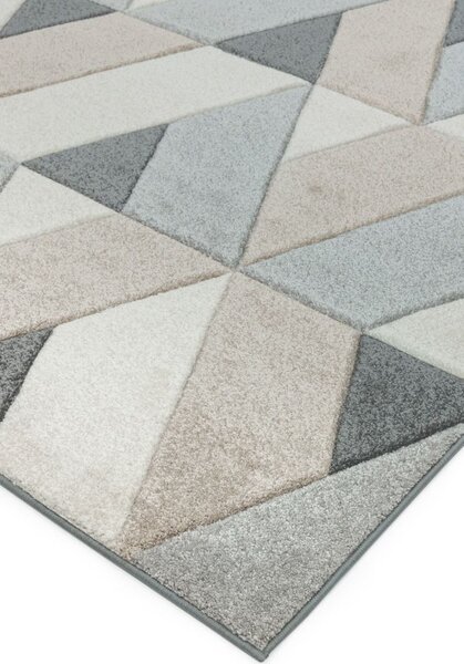 Šedý koberec Furla Rhombus Grey Rozměry: 200x290 cm