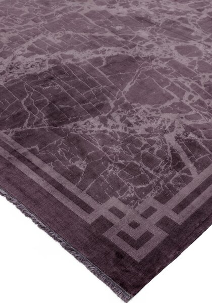 Fialový koberec Volti Border Purple Rozměry: 120x180 cm