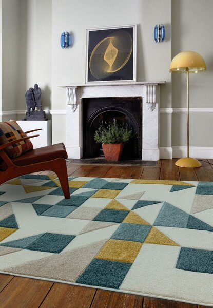 Barevný koberec Furla Rhombus Multi Rozměry: 80x150 cm