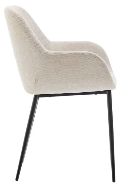 Béžová jídelní židle Kave Home Konna