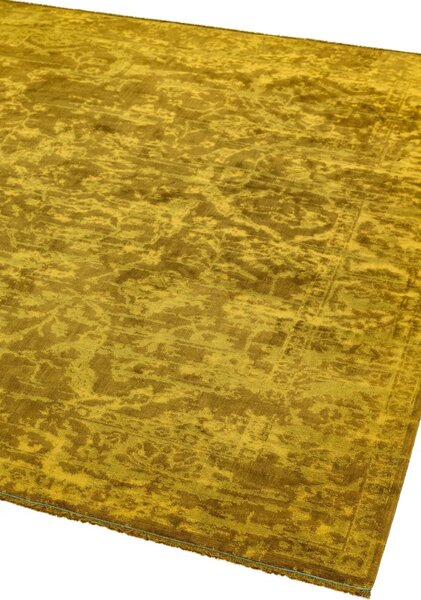 Žlutý koberec Volti Abstract Gold Rozměry: 120x180 cm