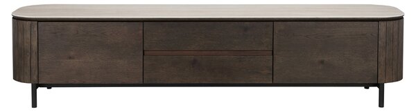 -25 % Dny MOMENTI– Richmond Dubový TV stolek Ritz 199,5 x 44,5 cm
