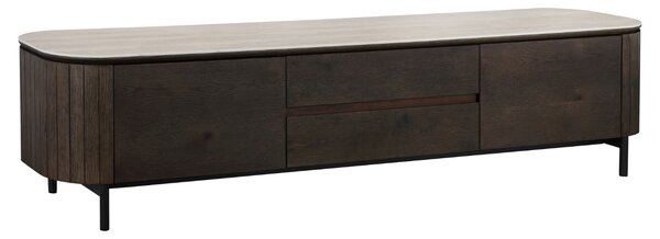 -25 % Dny MOMENTI– Richmond Dubový TV stolek Ritz 199,5 x 44,5 cm