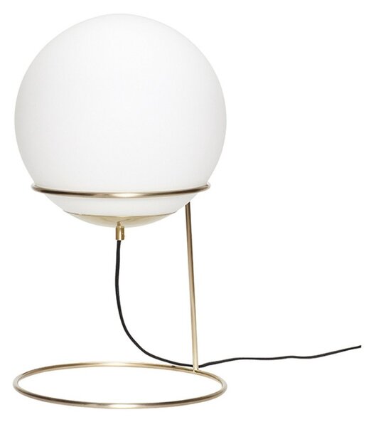 Stolní lampa Hübsch, Bílá, Obývací pokoj, Kov