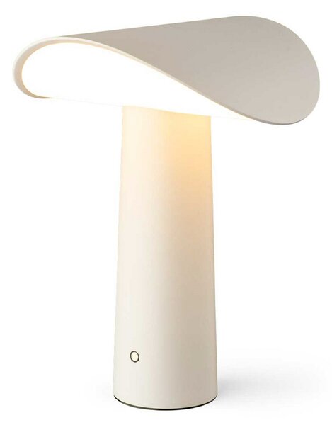 Stolní lampa GEJST, Lium, stmívatelné, Šedá, Obývací pokoj, Hliník, Moderní