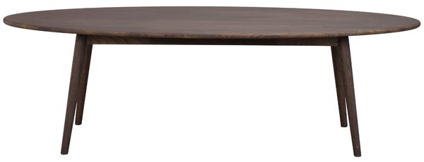 Tmavý dubový konferenční stolek ROWICO TOMPKINS 150 x 60 cm