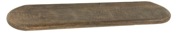 By-Boo Hnědá dřevěná nástěnná police Tre 69 cm