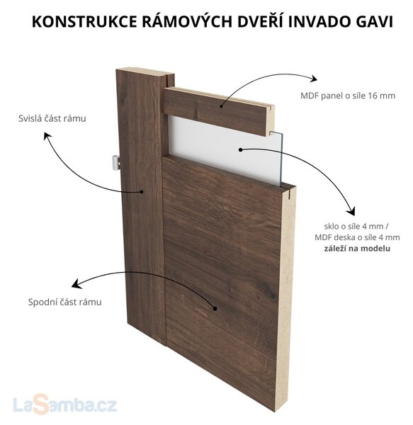 Interiérové dveře INVADO GAVI 1