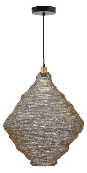 Závěsné svítidlo ve zlaté barvě s kovovým stínidlem ø 48,5 cm Sarraco – Kave Home