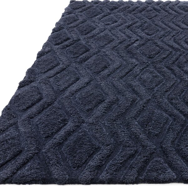 Tribeca Design Kusový koberec Artas Navy Rozměry: 120x170 cm