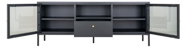 TV stolek/skříňka Dalmira 6 (černá). Akce -20%