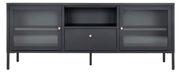 TV stolek/skříňka Dalmira 6 (černá). Akce -20%