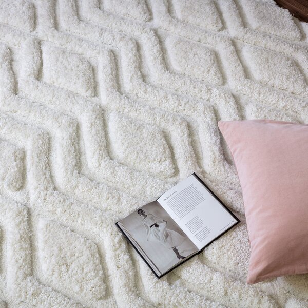 Tribeca Design Kusový koberec Artas Off White Rozměry: 120x170 cm