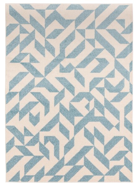 Tribeca Design Kusový koberec Jars Blue Shapes Rozměry: 80x150 cm