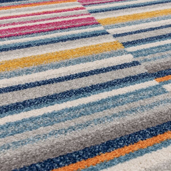 Tribeca Design Kusový koberec Jars Multicolor Stripe Rozměry: 80x150 cm