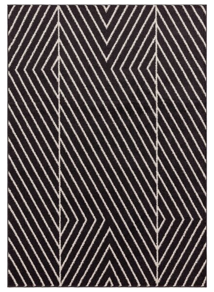 Tribeca Design Kusový koberec Jars Black Linear Rozměry: 80x150 cm