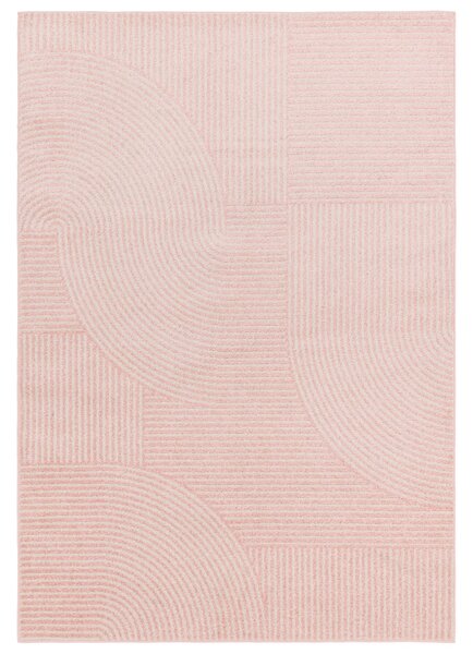 Tribeca Design Kusový koberec Jars Pink Geometric Rozměry: 80x150 cm