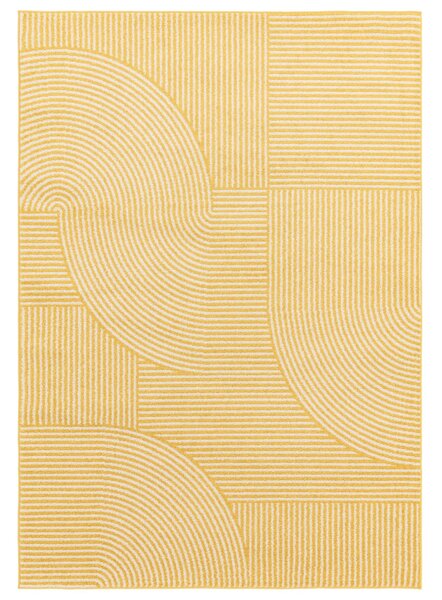 Tribeca Design Kusový koberec Jars Yellow Geometric Rozměry: 160x230 cm