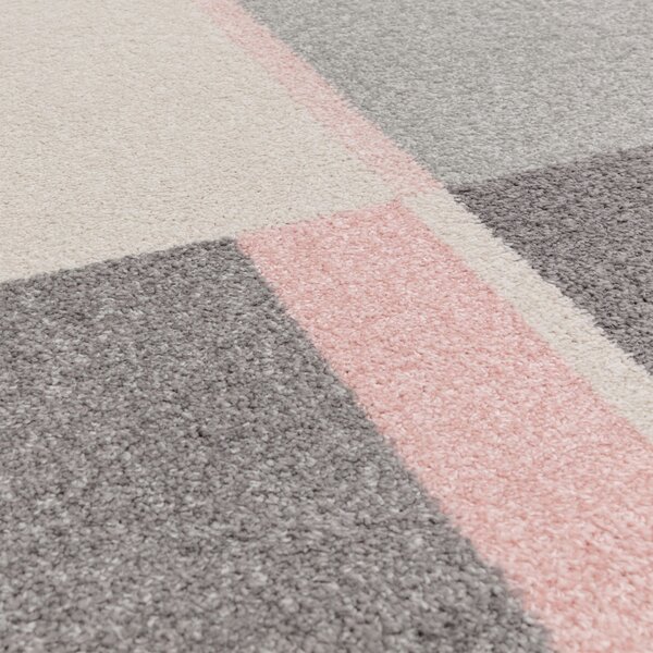Tribeca Design Kusový koberec Jars Pink Circle Rozměry: 120x170 cm