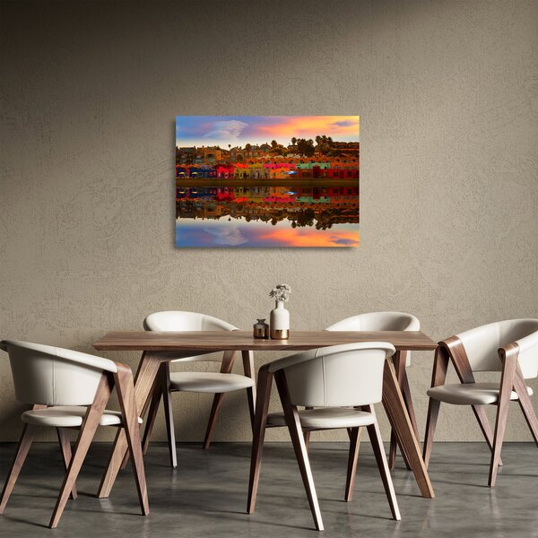 Skleněný obraz - Místo pro letní koupání (70x50 cm)