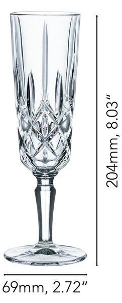 Sklenice Nachtmann Noblesse Champagne 4 ks, 151 ml 104248
