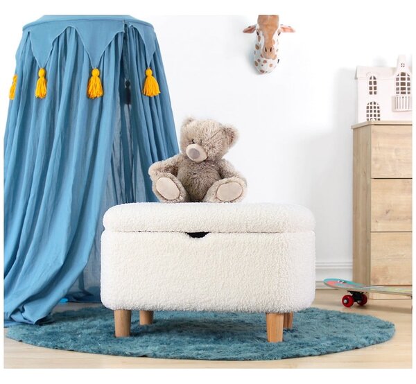 Bílá dětská lavice Moouv – Hanah Home