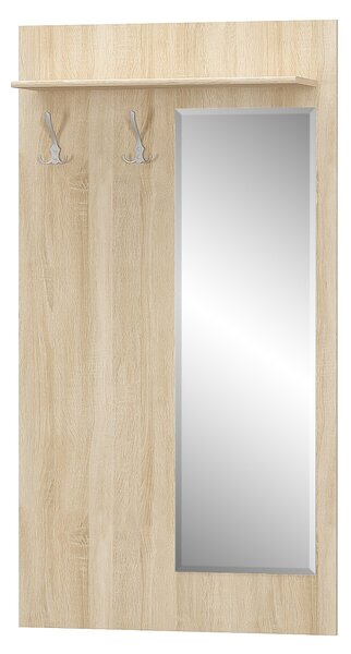 Věšákový panel Thornham (dub sonoma) (se zrcadlem)