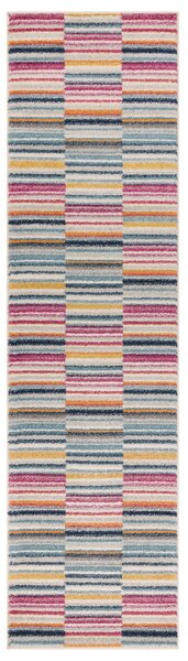 Tribeca Design Kusový koberec Jars Multicolor Stripe běhoun Rozměry: 66x240 cm