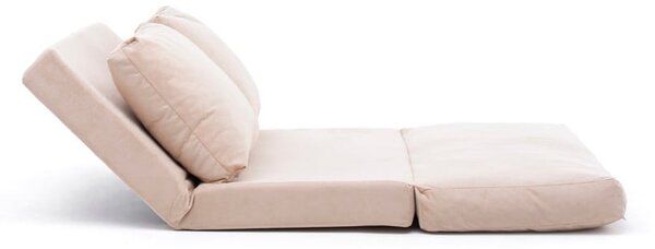 Krémová rozkládací pohovka 120 cm Taida – Balcab Home
