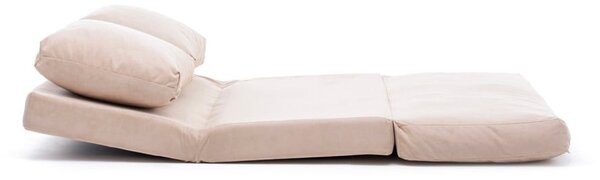 Krémová rozkládací pohovka 120 cm Taida – Balcab Home