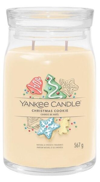 Yankee Candle - Vonná svíčka CHRISTMAS COOKIE velká 567g 60-90 hod