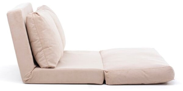 Krémová rozkládací pohovka 120 cm Taida – Balcab Home