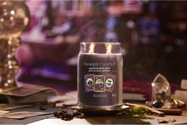 Yankee Candle - Vonná svíčka MYSTICAL TAROT CARD velká 567g 60-90 hod
