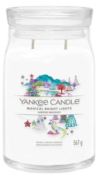 Yankee Candle - Vonná svíčka MAGICAL BRIGHT LIGHTS velká 567g 60-90 hod